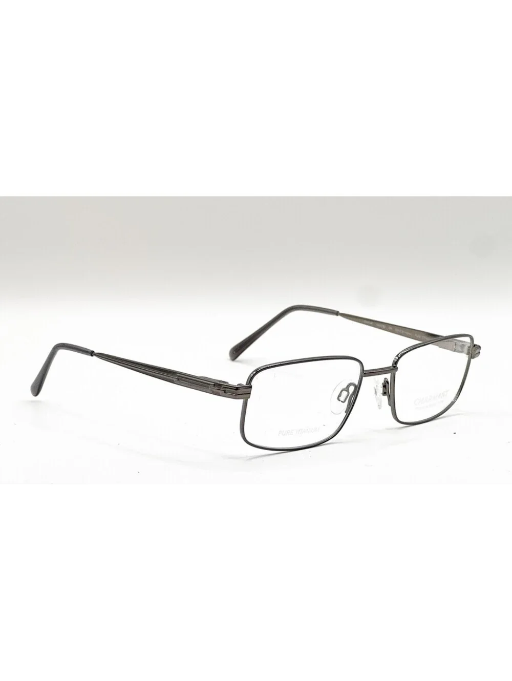 Charmant CH10782 GR Gray Rectangle Authentic Eyeglass Frames 53-18-140